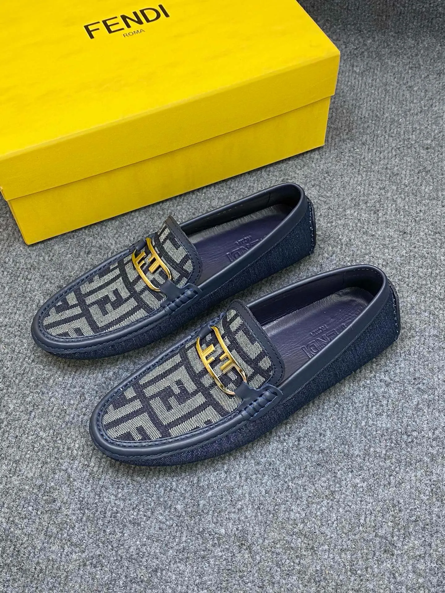 Men's Men's Shoes Men's Men's Shoes 💰700FENDI Fendi Men's Shoes are breathable and comfortable. Original development. Counters copy one to one. Imported cowhide. Niuri. 38 to 44. (can be ordered at 45.46. No returns or exchanges)